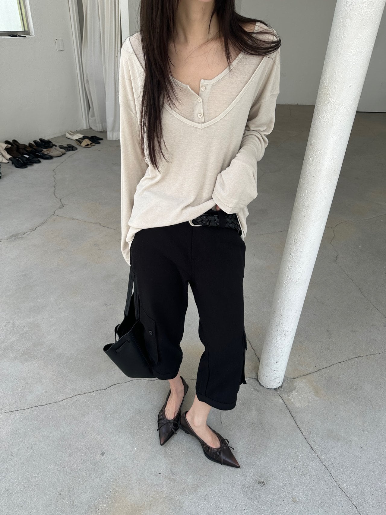 샌느 버튼 이중티